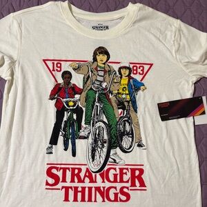 Stranger Things T-shirt Jr size Large
